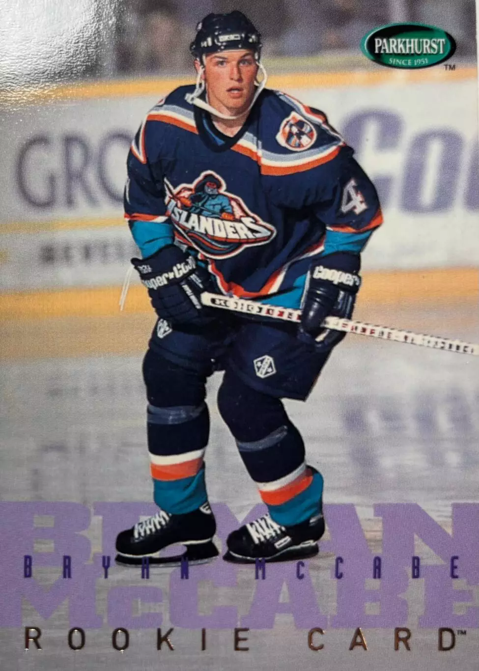 Хоккей Карточка Bryan McCabe-Брайан Маккейб New York Islanders-Айлендерс НХЛ/NHL