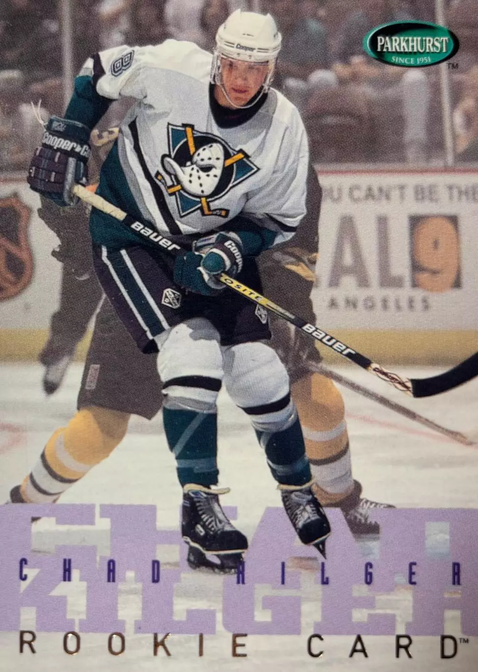 Карточка Chad Kilger-Чед Килгер Mighty Ducks of Anaheim - Анахайм Майти НХЛ/NHL