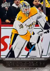Карточка Ярослав Аскаров Nashville Predators/Нэшвилл Предаторз, СКА NHL/НХЛ/КХЛ