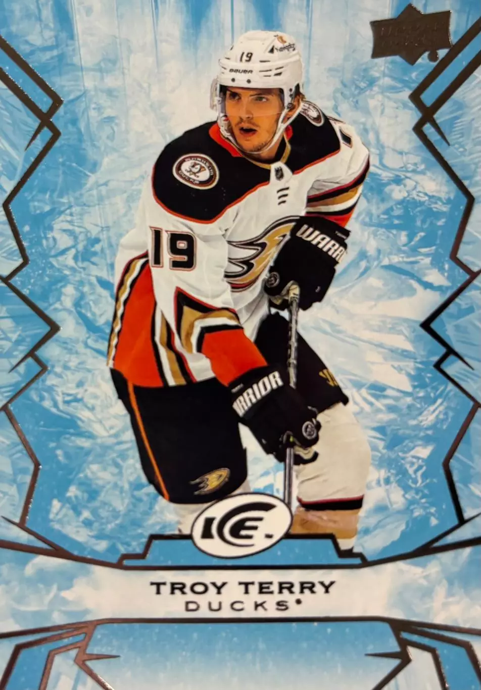 Хоккей. Карточка Troy Terry - Трой Терри Anaheim Ducks-Анахайм Дакс НХЛ NHL