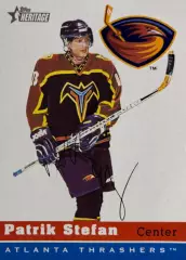 Хоккей. Карточка Patrik Stefan-Патрик Штефан Atlanta Thrashers - Атланта НХЛ/NHL