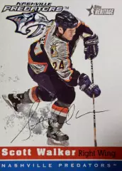 Хоккей. Карточка Scott Walker-Скотт Уокер Nashville Predators - Нэшвилл НХЛ/NHL
