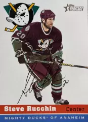 Карточка Steve Rucchin - Стив Руччин Anaheim Mighty Ducks - Анахайм Дакс НХЛ/NHL