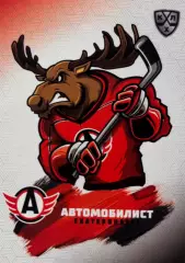 Хоккей. Карточка Талисман/Маскот Автомобилист Екатеринбург КХЛ/KHL сезон 2024/25