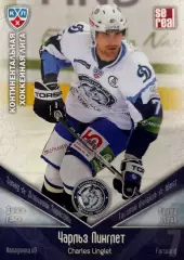 Хоккей. Карточка Чарльз Линглет Динамо Минск КХЛ/KHL сезон 2011/12 SeReal