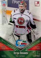 Хоккей. Карточка Петри Веханен Ак Барс Казань КХЛ/KHL сезон 2011/12 SeReal