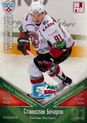 Хоккей. Карточка Станислав Бочаров Ак Барс Казань КХЛ/KHL сезон 2011/12 SeReal