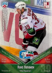 Хоккей. Карточка Нико Капанен Ак Барс Казань КХЛ/KHL сезон 2011/12 SeReal