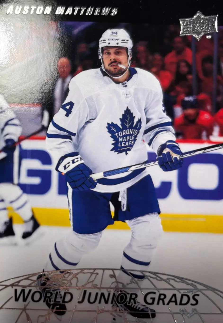 Карточка Auston Matthews-Остон Мэттьюс Toronto Maple Leafs/Торонто НХЛ NHL