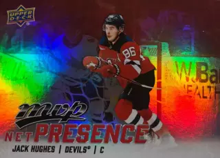 Хоккей. Карточка Jack Hughes - Джек Хьюз New Jersey Devils/Нью-Джерси НХЛ-NHL