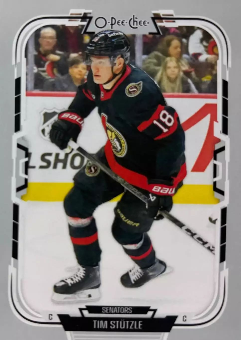 Хоккей. Карточка Tim Stutzle/Тим Штюцле Ottawa Senators/Оттава Сенаторз НХЛ/NHL