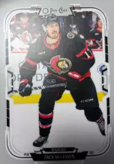 Хоккей. Карточка Zack MacEwen - Зак Макэвен Ottawa Senators - Оттава НХЛ/NHL