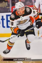 Хоккей. Карточка Sam Carrick - Сэм Кэррик Anaheim Ducks - Анахайм Дакс НХЛ/NHL