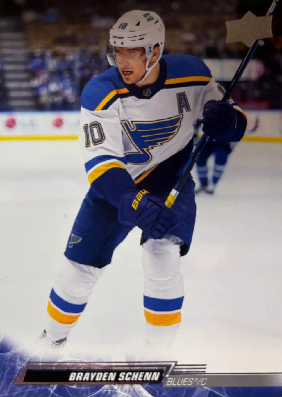 Хоккей. Карточка Brayden Schenn-Брэйден Шенн St. Louis Blues/Сент-Луис НХЛ-NHL