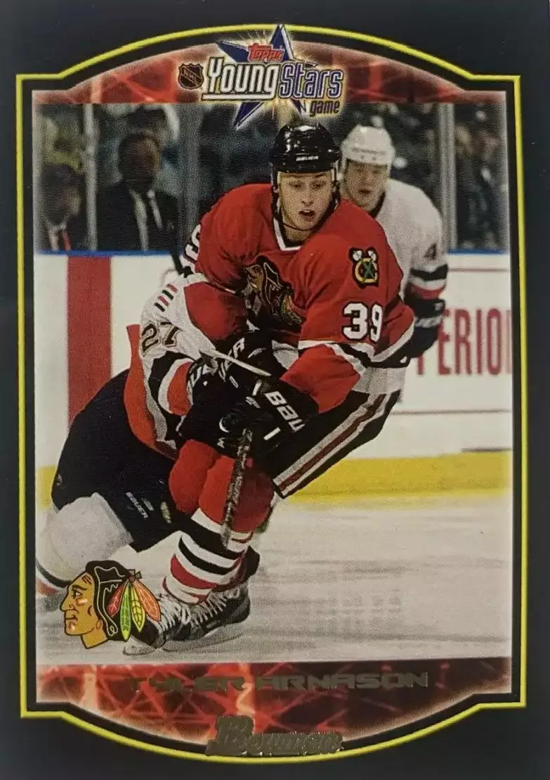 Хоккей Карточка Тайлер Арнасон Chicago Blackhawks/Чикаго Динамо Рига НХЛ/NHL/КХЛ