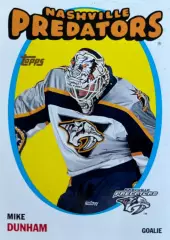 Хоккей. Карточка Mike Dunham - Майк Данхем Nashville Predators - Нэшвилл НХЛ NHL