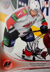 Хоккей. Карточка Туукка Мянтюля Металлург Новокузнецк КХЛ/KHL 2013/14 SeReal