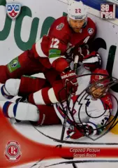Хоккей. Карточка Сергей Розин Витязь Московская область КХЛ/KHL сезон 2013/14