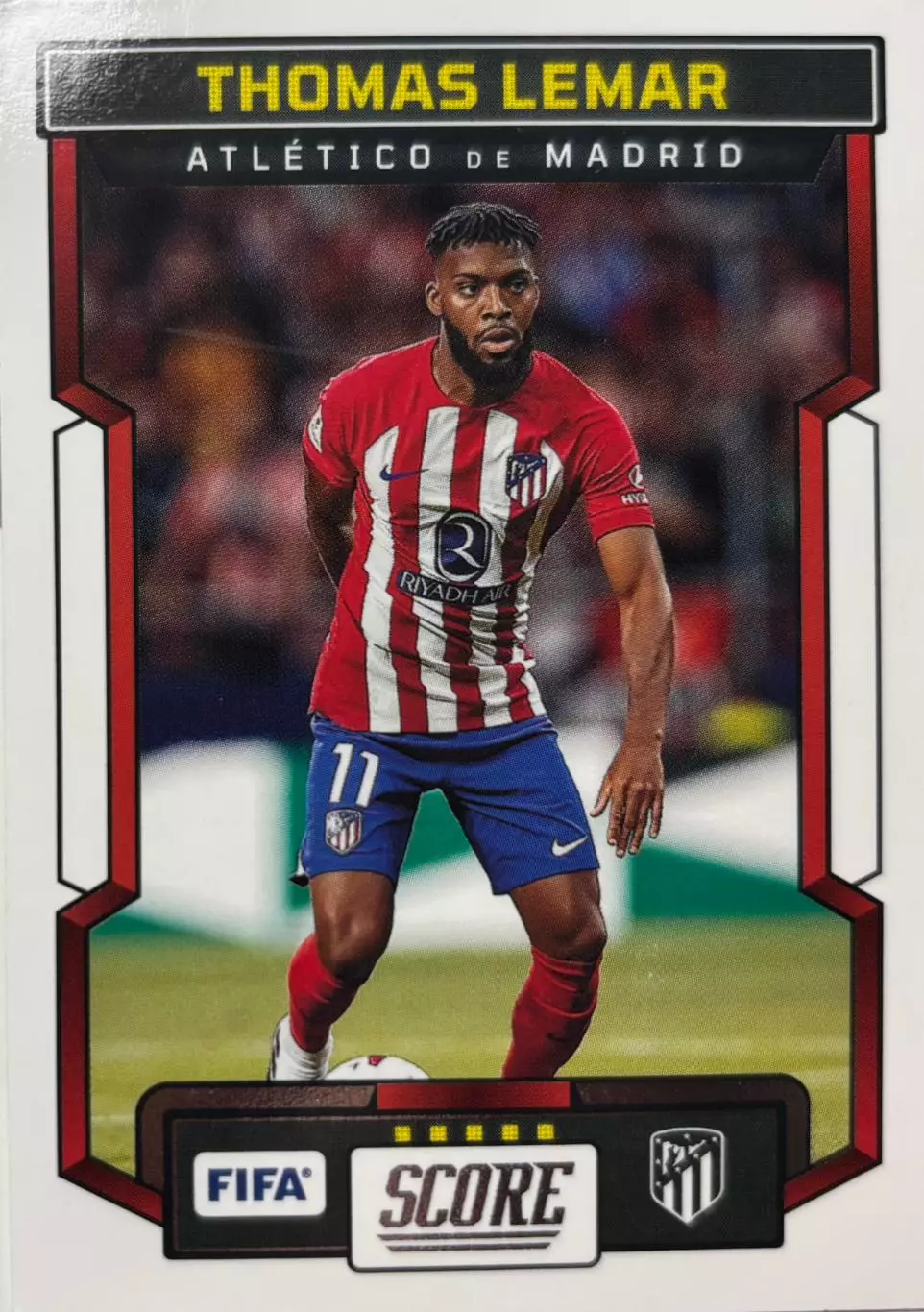 Футбол. Карточка Тома Лемар Атлетико Мадрид, Монако 2023-24 PANINI/ПАНИНИ