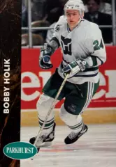 Карточка Holik - Роберт Бобби Холик Hartford Whalers - Хартфорд Уэйлерс НХЛ/NHL