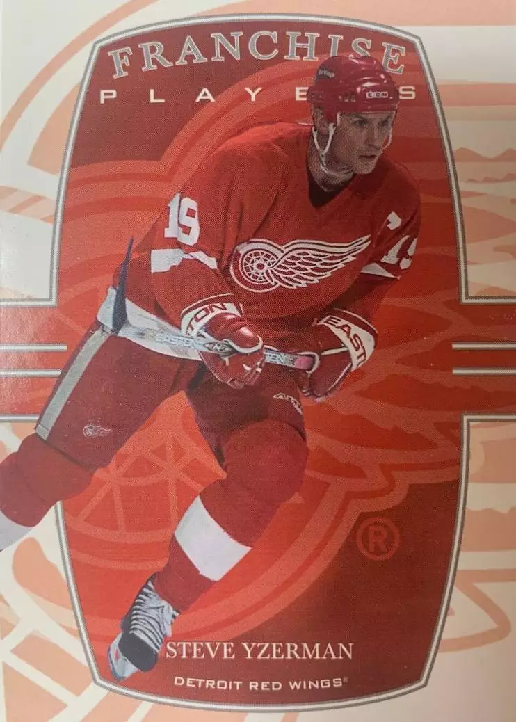 Хоккей. Карточка Steve Yzerman - Стив Айзерман Detroit Red Wings-Детройт НХЛ-NHL