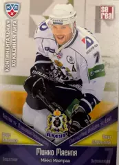Хоккей. Карточка Микко Мяенпя Амур Хабаровск КХЛ/KHL сезон 2011/12 SeReal