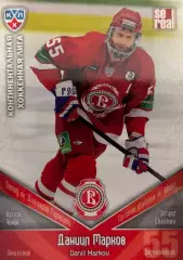Хоккей. Карточка Даниил Марков Витязь Чехов КХЛ/KHL сезон 2011/12 SeReal