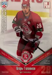 Хоккей. Карточка Игорь Головков Витязь Чехов КХЛ/KHL сезон 2011/12 SeReal