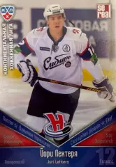 Хоккей. Карточка Йори Лехтеря Сибирь Новосибирск КХЛ/KHL сезон 2011/12 SeReal