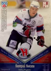 Хоккей. Карточка Валерий Князев Сибирь Новосибирск КХЛ/KHL сезон 2011/12 SeReal