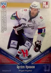 Хоккей. Карточка Артем Крюков Сибирь Новосибирск КХЛ/KHL сезон 2011/12 SeReal