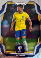 Футбол. Карточка Casemiro/Каземиро Бразилия, Реал Мадрид Кубок Америки 2023-24