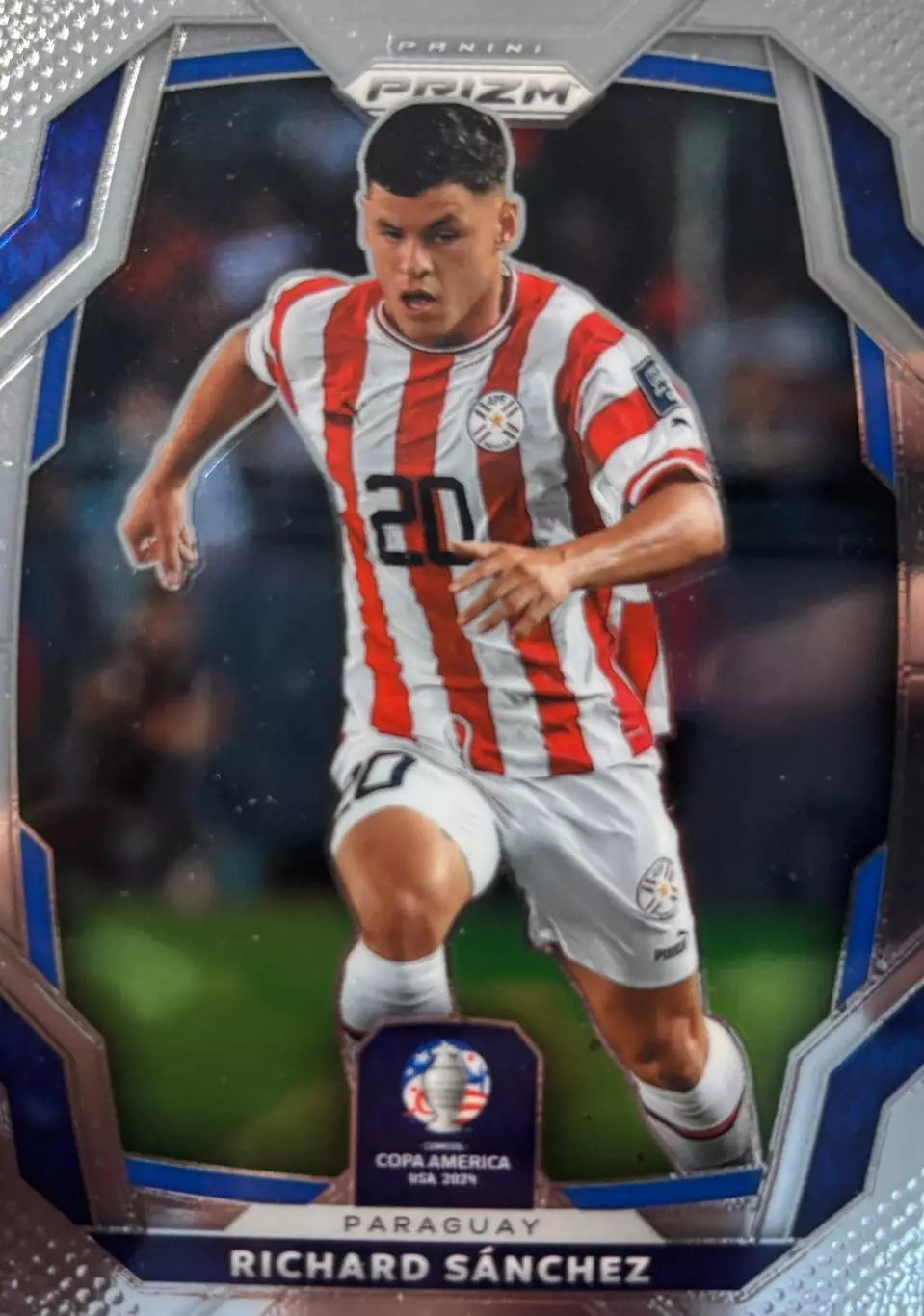 Футбол. Карточка Ричард Санчес Парагвай, Америко Кубок Америки 2023-24 Panini