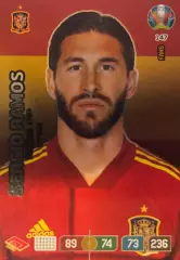 Футбол. Карточка Sergio Ramos/Серхио Рамос Испания, Реал Мадрид Euro/Евро 2020