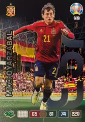 Футбол. Карточка Микель Оярсабаль Испания, Реал Сосьедад Евро/Euro 2020