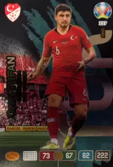 Футбол. Карточка Ozan Tufan/Озан Туфан Турция Euro/Евро 2016 Panini/Панини
