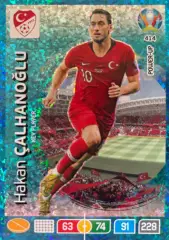 Футбол Карточка Хакан Чалханоглу Турция, Милан, Интер, Байер 04 Евро/Euro 2020