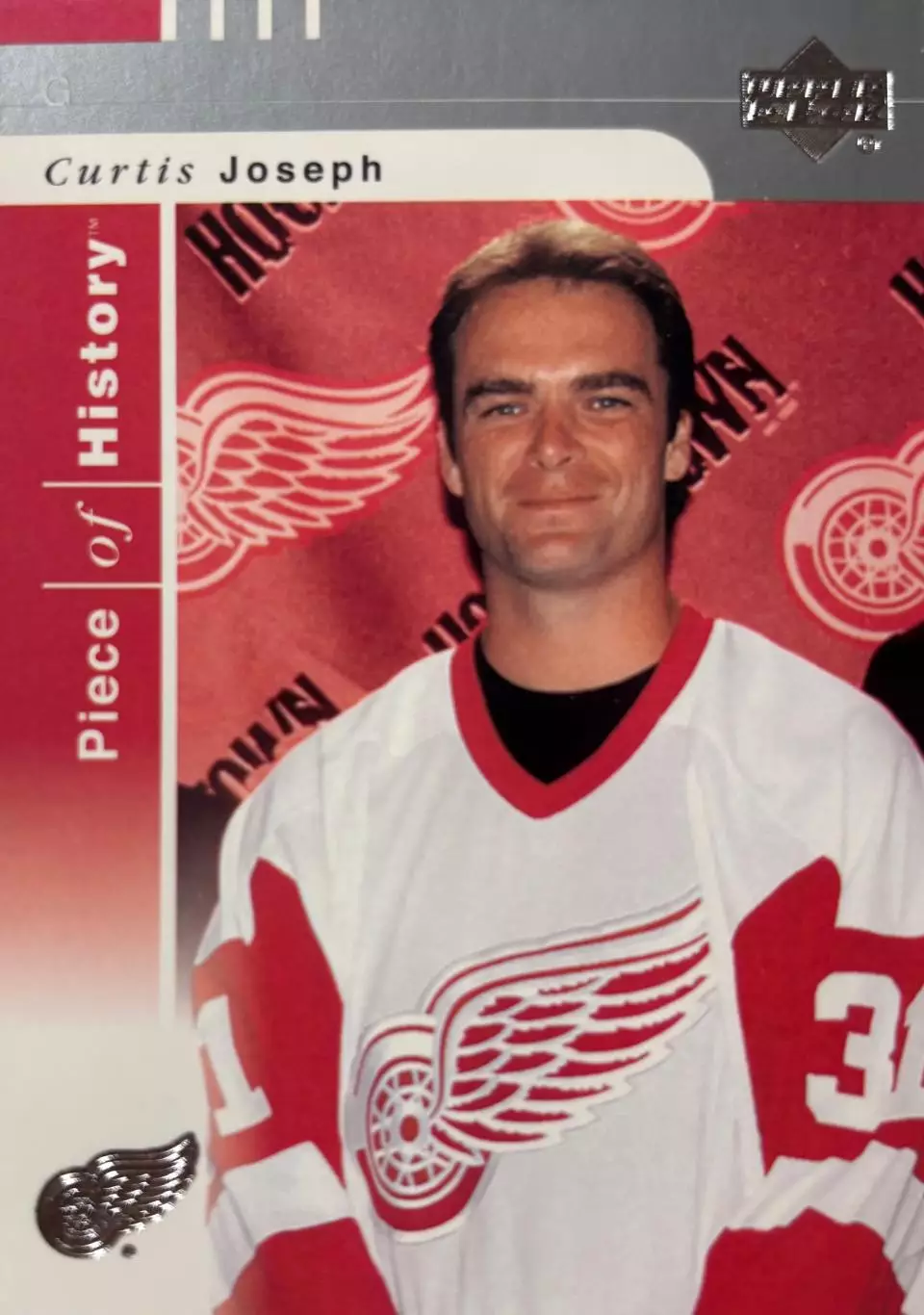 Карточка Curtis Joseph-Кертис Джозеф Detroit Red Wings-Детройт Ред Уингз НХЛ/NHL