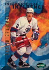 Хоккей Карточка Teemu Selanne-Теему Селянне Winnipeg Jets-Виннипег Джетс НХЛ/NHL