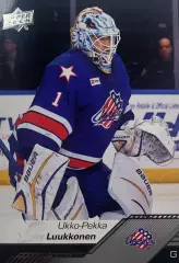 Карточка Luukkonen / Укко-Пекка Луукконен Rochester Americans - Рочестер АХЛ/AHL