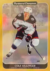 Хоккей. Карточка Cole Sillinger-Коул Силлинджер Columbus Blue - Коламбус НХЛ NHL