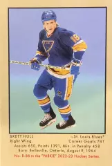Хоккей. Карточка Brett Hull-Бретт Халл St. Louis Blues/Сент-Луис Блюз НХЛ/NHL