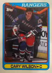 Хоккей. Карточка Carey Wilson - Кэри Уилсон New York Rangers - Рейнджерс НХЛ/NHL