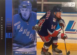 Карточка Theoren Fleury-Теорен Флери New York Rangers/Нью-Йорк Рейнджерс НХЛ/NHL