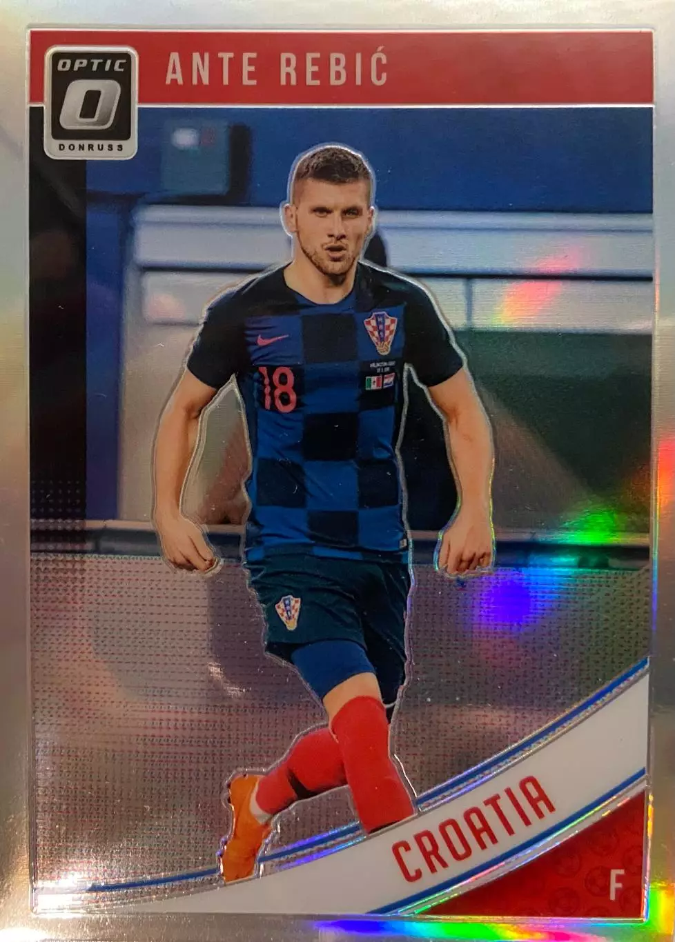Футбол Карточка Ante Rebic - Анте Ребич Хорватия, Милан, Айнтрахт Panini 2018/19