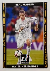 Футбол Карточка Хавьер Эрнандес Реал Мадрид, Манчестер Юнайтед Panini 2015/16