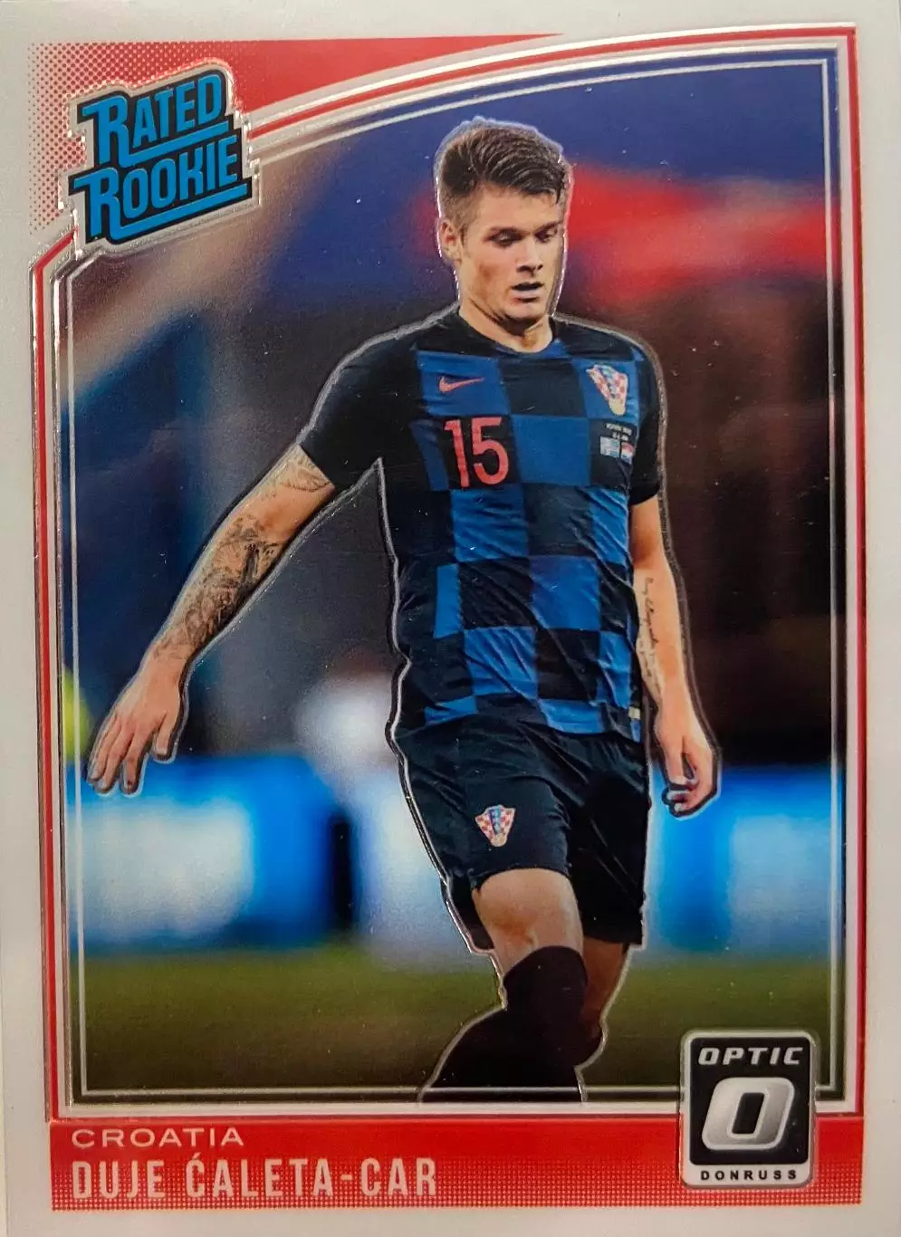 Футбол Карточка Duje Caleta-Car / Дуе Чалета-Цар Хорватия, Марсель Panini 2019
