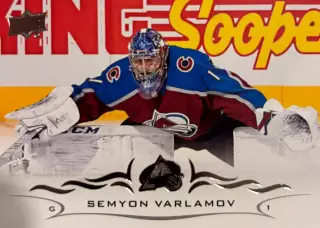 Карточка Семен Варламов Colorado Avalanche/Колорадо, Локомотив Ярославль НХЛ/КХЛ