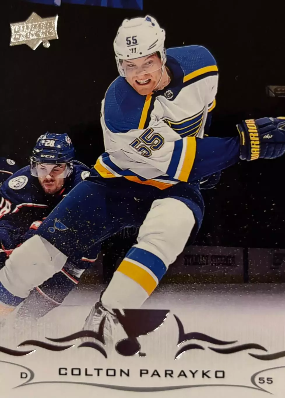Хоккей. Карточка Colton Parayko-Колтон Парайко St. Louis Blues/Сент-Луис НХЛ-NHL