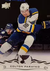 Хоккей. Карточка Colton Parayko-Колтон Парайко St. Louis Blues/Сент-Луис НХЛ-NHL